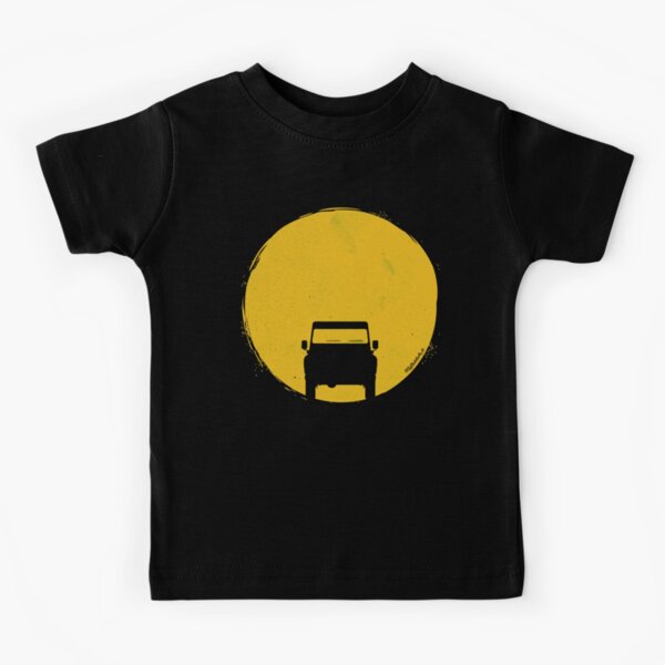 Land Rover Defender sunset Kids T-Shirt