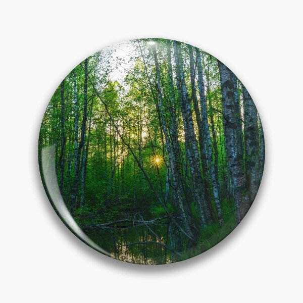 Item preview, Spring evening on the forest river designed and sold by yarvin13.