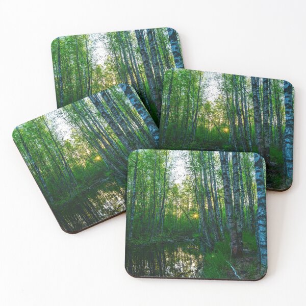 Item preview, Spring evening on the forest river designed and sold by yarvin13.