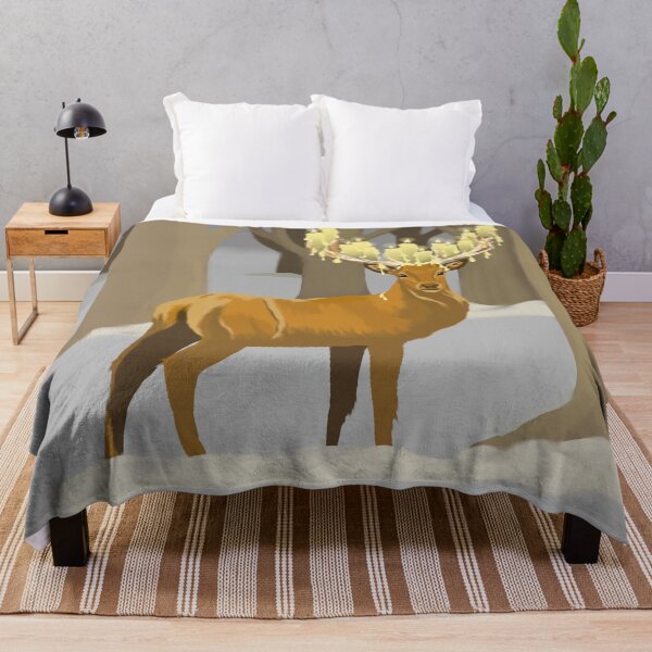 Item preview, stag with candles designed and sold by SophiaAntonia.
