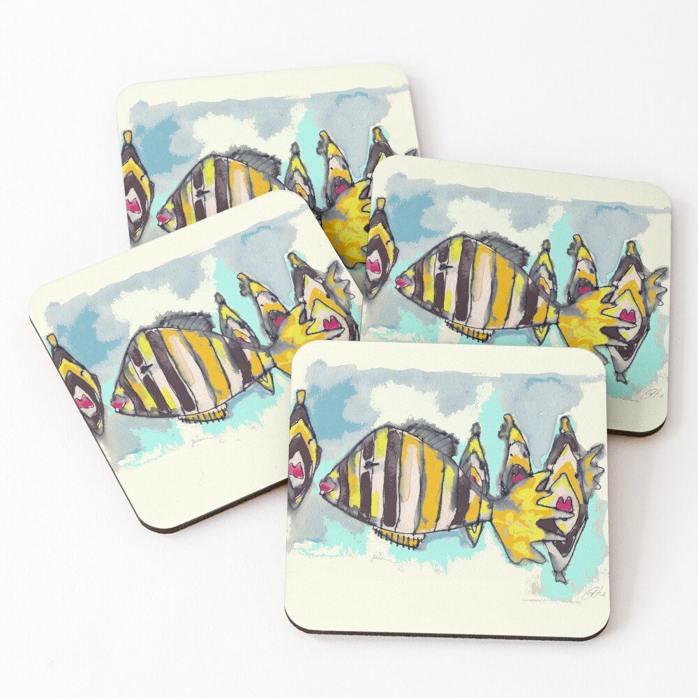 Item preview, Coasters (Set of 4) designed and sold by Refletsirises.