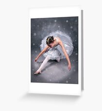 Christmas Ballerina Greeting Card