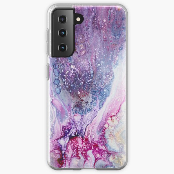 Acrylic Paint Pour Samsung Galaxy Soft Case