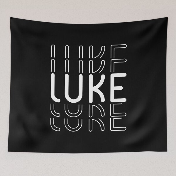 Item preview, Name Luke in Black and White Style designed and sold by Time-is-Money.
