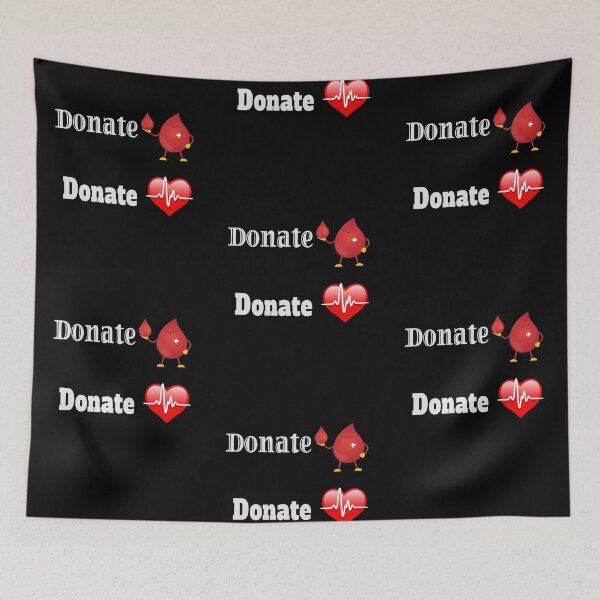 Item preview, Donate Blood Donate Life  designed and sold by SparkleLiveLife.