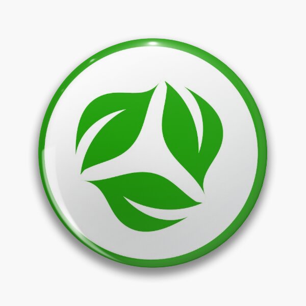 Item preview, Organic leaf logo symbolizing Vegetarian friendly diet	 designed and sold by Shawlin Islam.