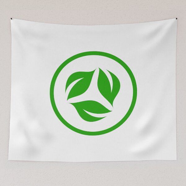 Item preview, Organic leaf logo symbolizing Vegetarian friendly diet	 designed and sold by Shawlin Islam.