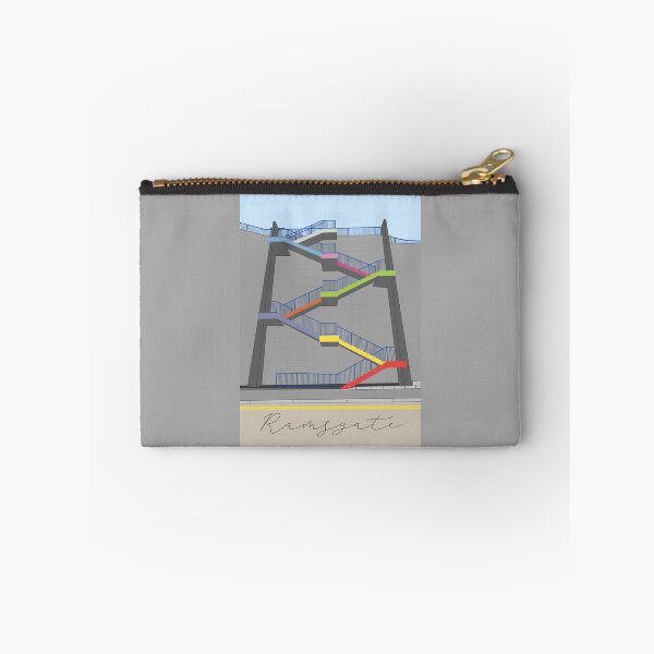 Item preview, Ramsgate Harbour Rainbow Colour Stairs  designed and sold by OneThreeSix.