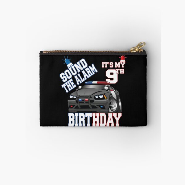 Item preview, Sound The Alarm It's My 9th Birthday 9 Years Old Policeman product designed and sold by Grabitees.
