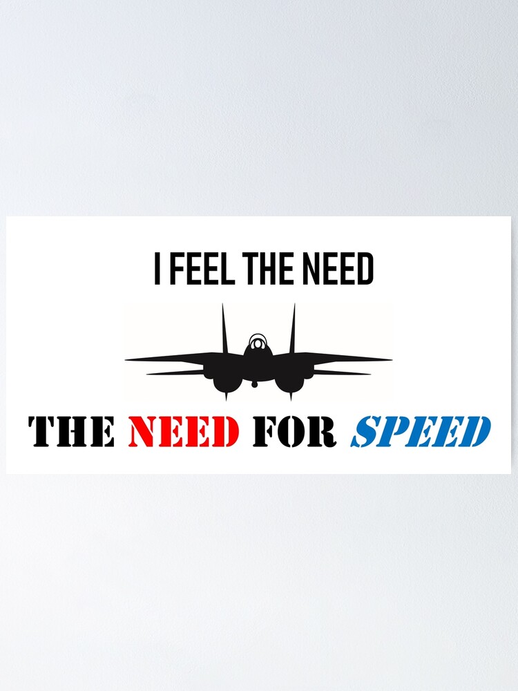 Top Gun I Feel The Need For Speed Cool Quote' Mug