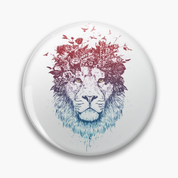 Item preview, Floral lion III designed and sold by soltib.