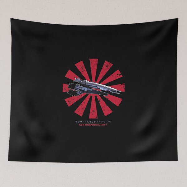 Item preview, SSV Normandy SR 1 Retro Japanese Mass Effect designed and sold by Nova5.