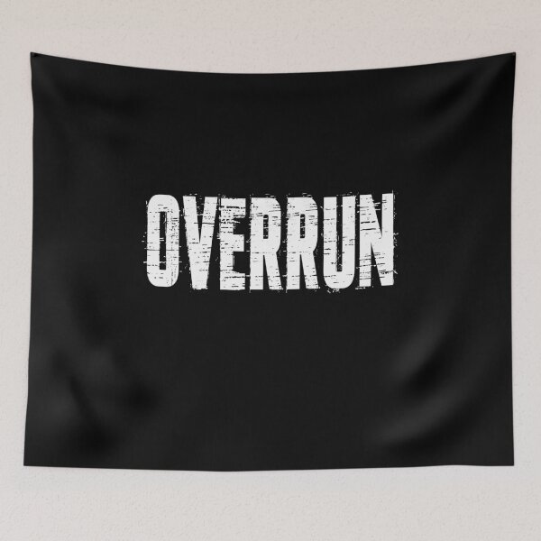 Item preview, Face Mask OVERRUN designed and sold by DIGITALENT.