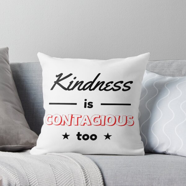 Item preview, Kindness Is Contagious Too - Black/Red designed and sold by ryanwfraser.