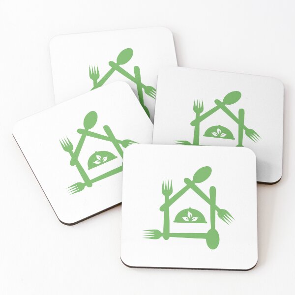 Item preview, Cafe or restaurant Organic food- leaf symbolizing Vegetarian friendly diet by European Vegetarian Union designed and sold by Shawlin Islam.