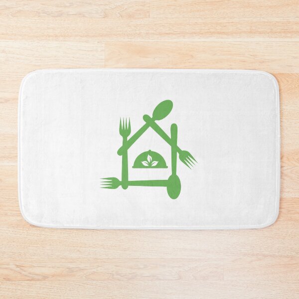 Item preview, Cafe or restaurant Organic food- leaf symbolizing Vegetarian friendly diet by European Vegetarian Union designed and sold by Shawlin Islam.