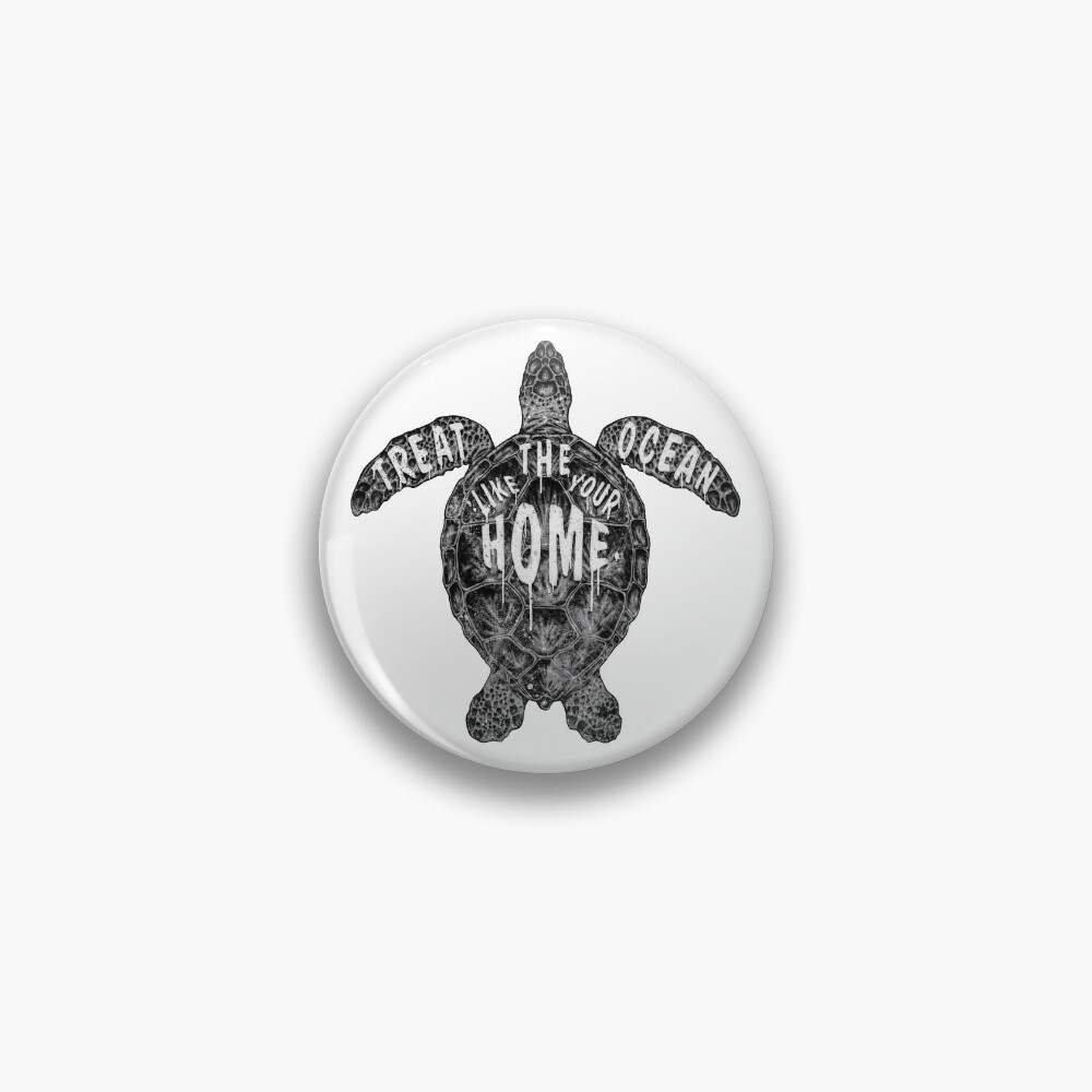 OCEAN OMEGA (MONOCHROME) Pin