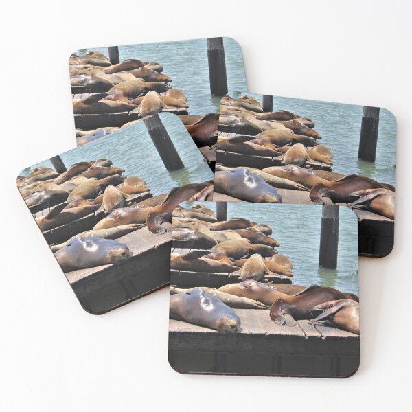 Item preview, Sea Lions on Pier 39 pt.5 designed and sold by Emily Hermann.