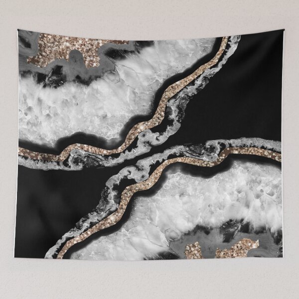 Item preview, Yin Yang Agate Glam #8 (Photo of Glitter Only - Not Reflective) designed and sold by Anita's & Bella's Art.