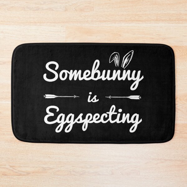 Item preview, Somebunny Is Eggspecting - Easter Pregnancy Announcement designed and sold by JukeLox.