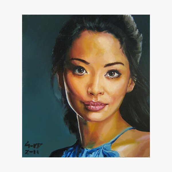 portrait piece - asian beauty Stephanie Jacobsen Photographic Print