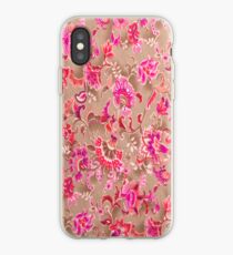 Tossed Allover Pink iPhone Case iPhone Case