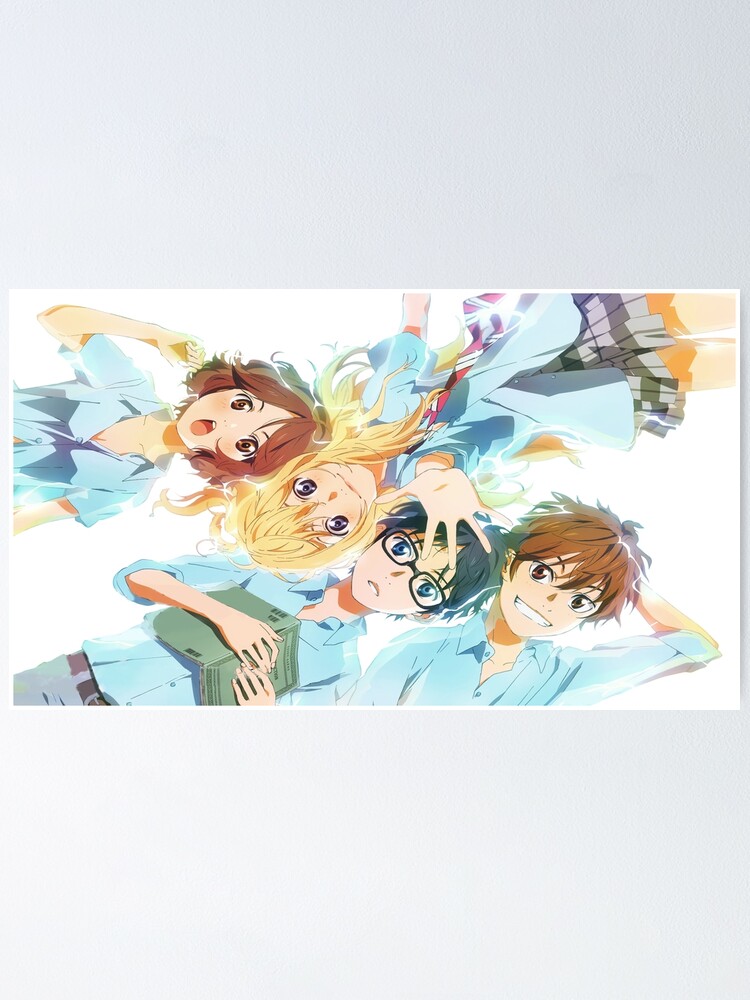 Shigatsu Wa Kimi No Uso Posters for Sale