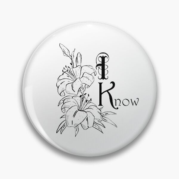 Item preview, I Know designed and sold by katherine montalto.