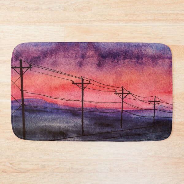 Item preview, Roadside sunset manmade vs nature designed and sold by Wieskunde.