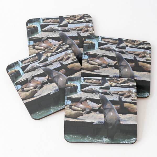 Item preview, Sea Lions on Pier 39 pt.8 designed and sold by Emily Hermann.