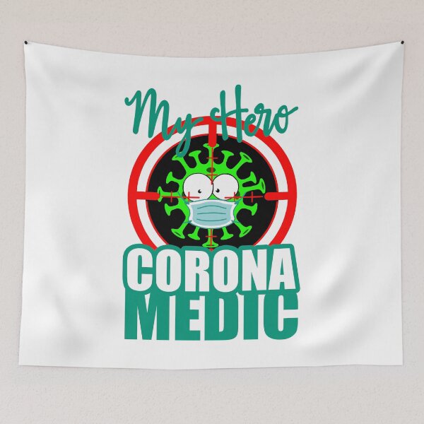 Item preview, My Hero; Corona Medic; designed and sold by StickerApe.