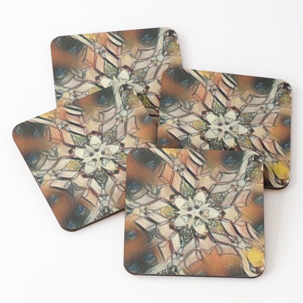 Item preview, Abstract Modern Star Petals, TeresaTown at Redbubble 2020 designed and sold by Mark Stansberry.