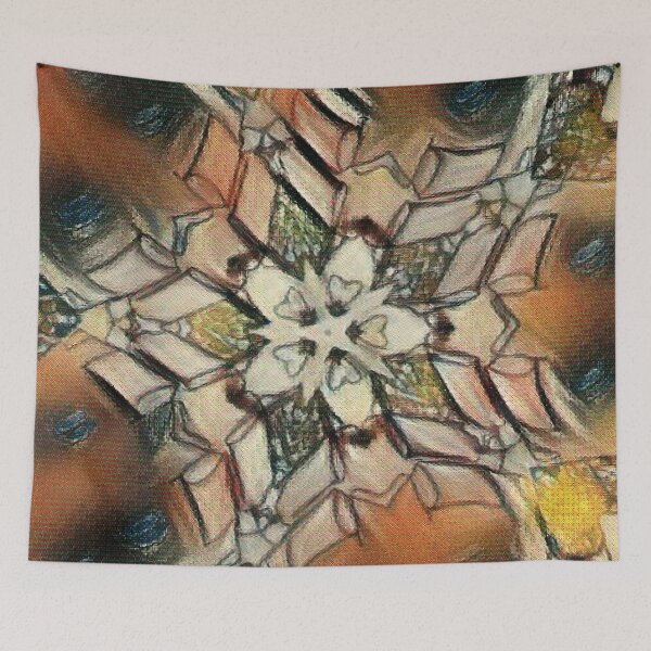Item preview, Abstract Modern Star Petals, TeresaTown at Redbubble 2020 designed and sold by Mark Stansberry.