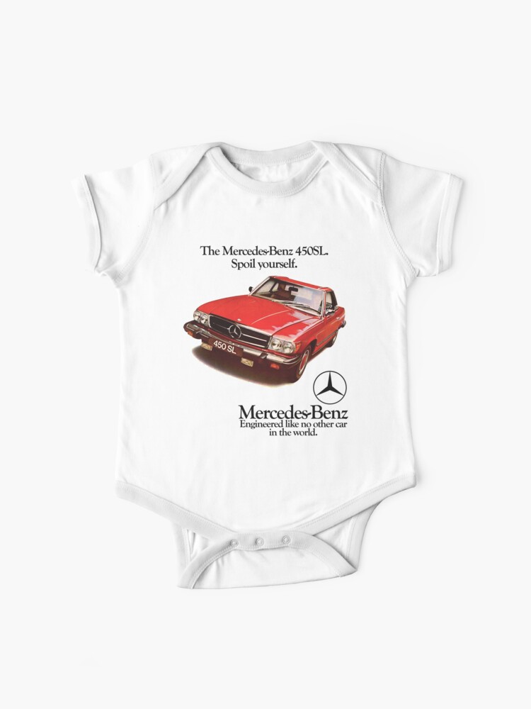 Mercedes Benz 450 Sl Baby One Piece By Throwbackm2 Redbubble