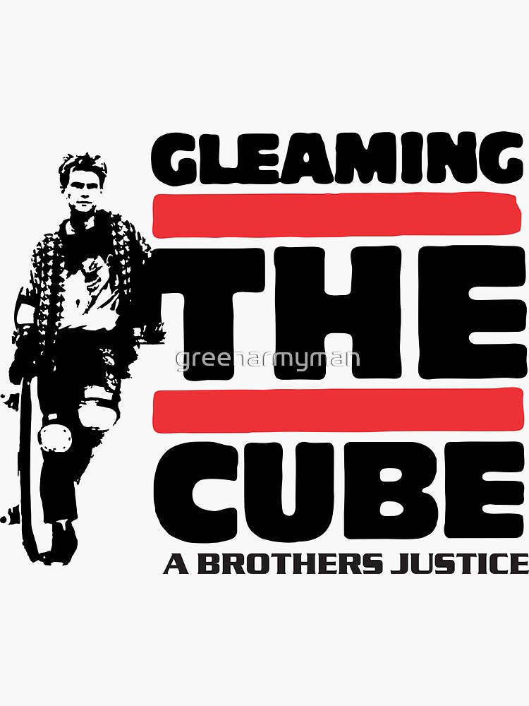 Thumbnail 3 of 3, Sticker, gleaming the cube designed and sold by greenarmyman.