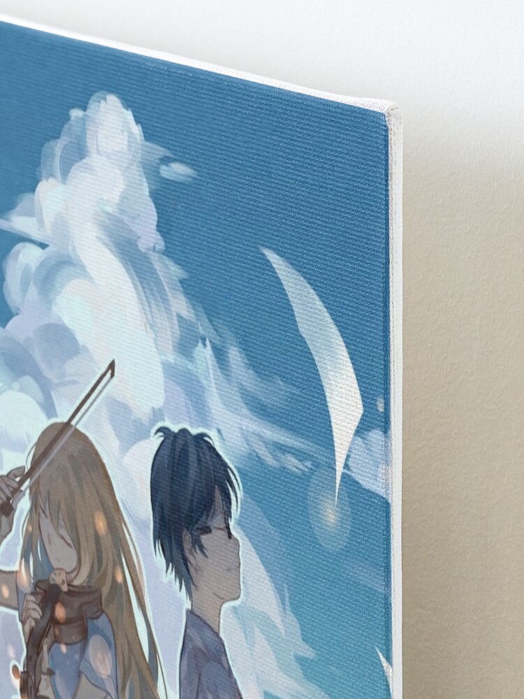 Your Lie In April Shigatsu Wa Kimi No Uso Kaori Miyazono Playing Violin  Art Board Print for Sale by SDStore03