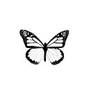 Butterfly Sketch Animals Art Black Outline Drawing Pin By Printsactually Redbubble