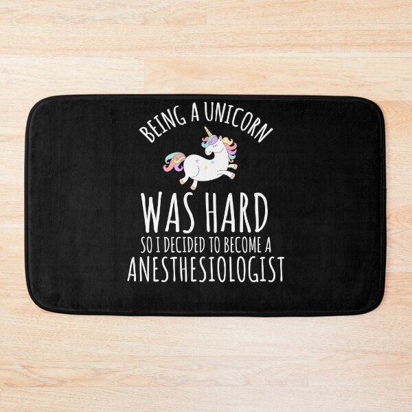 Item preview, Being A Unicorn Was Hard So I Decided To Become A Anesthesiologist designed and sold by cutesymerch.