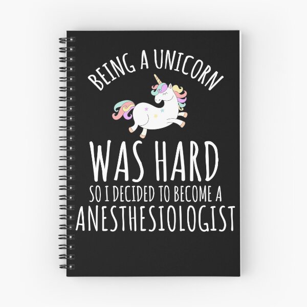 Item preview, Being A Unicorn Was Hard So I Decided To Become A Anesthesiologist designed and sold by cutesymerch.
