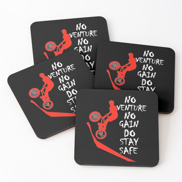 Item preview, BMX no venture no gain do stay safe designed and sold by aktiveaddict.