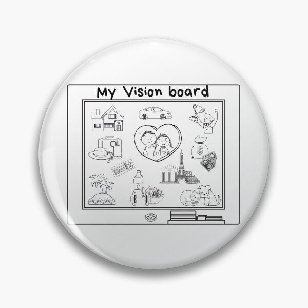 Item preview, Mental Training HS My Vision Board designed and sold by happystorehs.