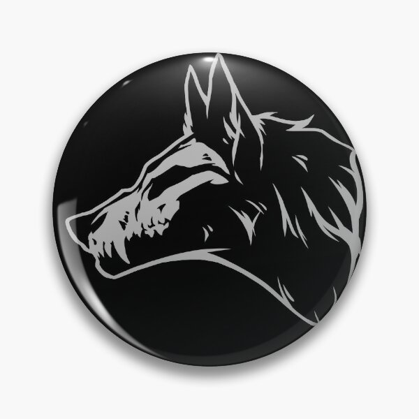 Wolf Skull Pin