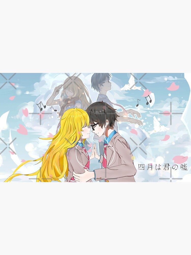 Shigatsu Wa Kimi No Uso [Your Lie In April] Kaori Miyazono and Kousei Arima  - Final Duet | Poster