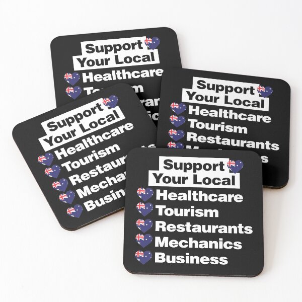 Item preview, Support Your Australian Local Healthcare, Tourism, Restaurants designed and sold by elhefe.