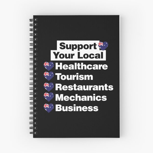Item preview, Support Your Australian Local Healthcare, Tourism, Restaurants designed and sold by elhefe.