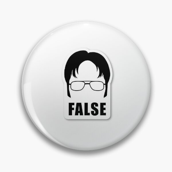 Item preview, False - Dwight Schrute - The US Office designed and sold by AB-BRAND.