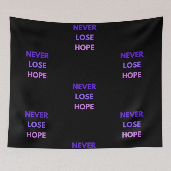 Item preview, Never Lose Hope - Purple Colors designed and sold by ryanwfraser.