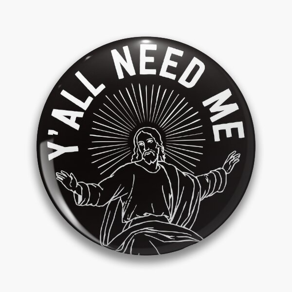Item preview, Funny Y'all Need Jesus, Sarcastic Christian Quote designed and sold by AugustDesign.