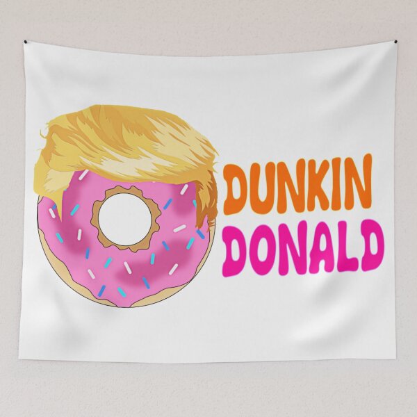 Artikelvorschau, Lustiger Dunkin Donald Trump Dunkin Donut entworfen und verkauft von radiogalaxy.