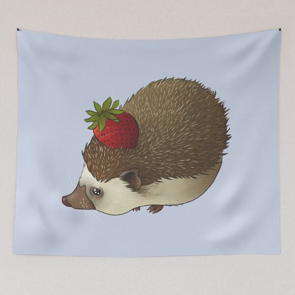 Item preview, Strawberry hedgehog designed and sold by Wieskunde.
